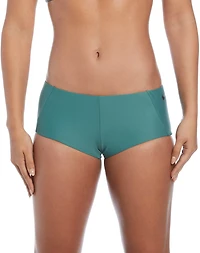Nike Women's Hydralock Fusion Cheeky Kickshort Hipster Swim Bottoms