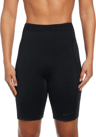 Nike Women's Swim HydraLock Fusion Kickshort Swim Bottoms 9 in
