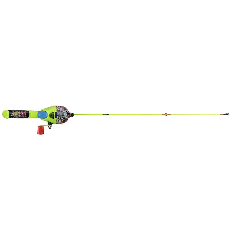 Kid Casters Youth Teenage Mutant Ninja Turtles Spincast Rod and Reel Combo