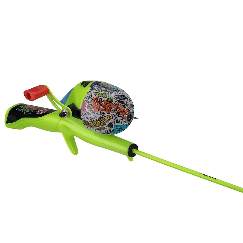 Kid Casters Youth Teenage Mutant Ninja Turtles Spincast Rod and Reel Combo