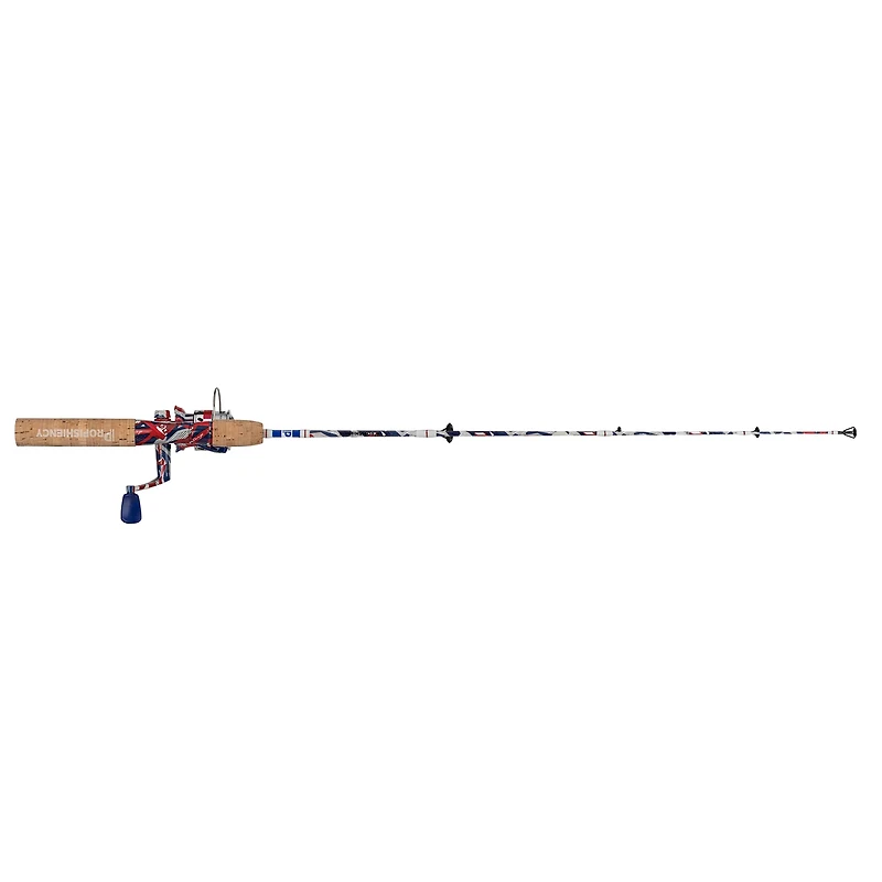 ProFISHiency Krazy Americana Dock Spinning Rod and Reel Combo