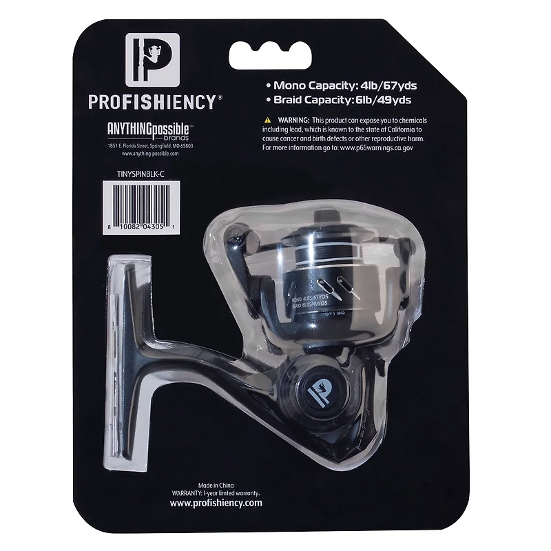ProFISHiency Tiny but Mighty Spinning Reel