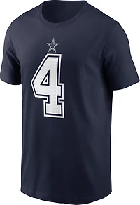 Nike Men's Dallas Cowboys Dak Prescott #4 N&N Short Sleeve T-shirt