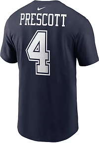 Nike Men's Dallas Cowboys Dak Prescott #4 N&N Short Sleeve T-shirt