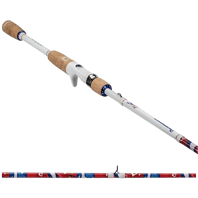 ProFISHiency Krazy Americana 6 ft 8 in M Casting Fishing Rod