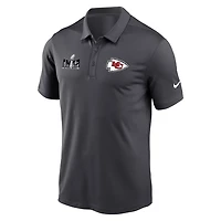 Nike Men’s Chiefs Super Bowl LVIII Bound Left Chest Short Sleeve Polo