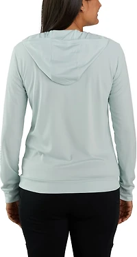 Carhartt Women's Force Sun Defender Lightweight Hooded Long Sleeve Graphic T-shirt
