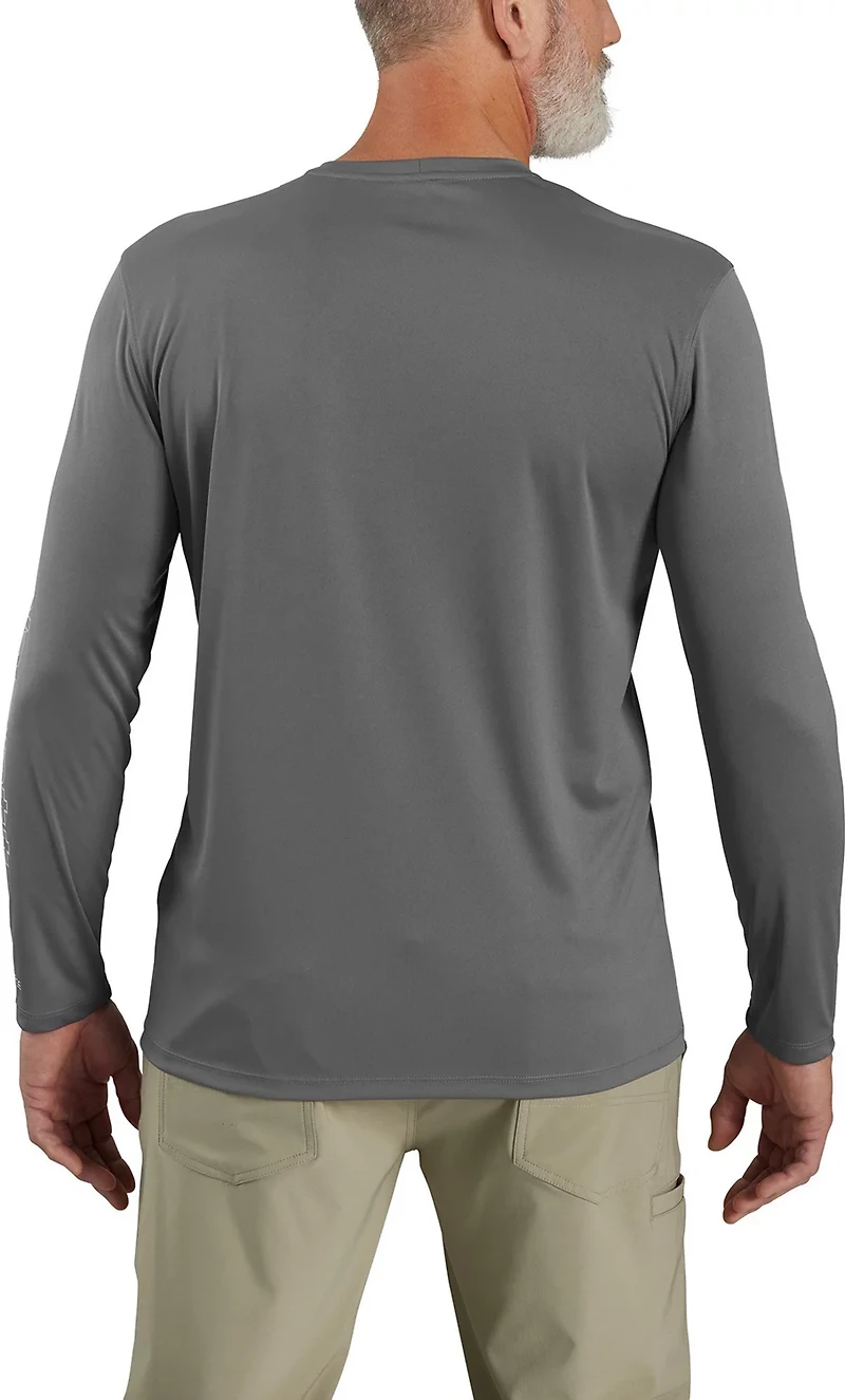 Carhartt Men's Force Sun Defender Lightweight Long Sleeve T-Shirt