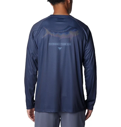 Columbia Sportswear Men's Super Terminal Tackle PFG Super Fade Long Sleeve Shirt