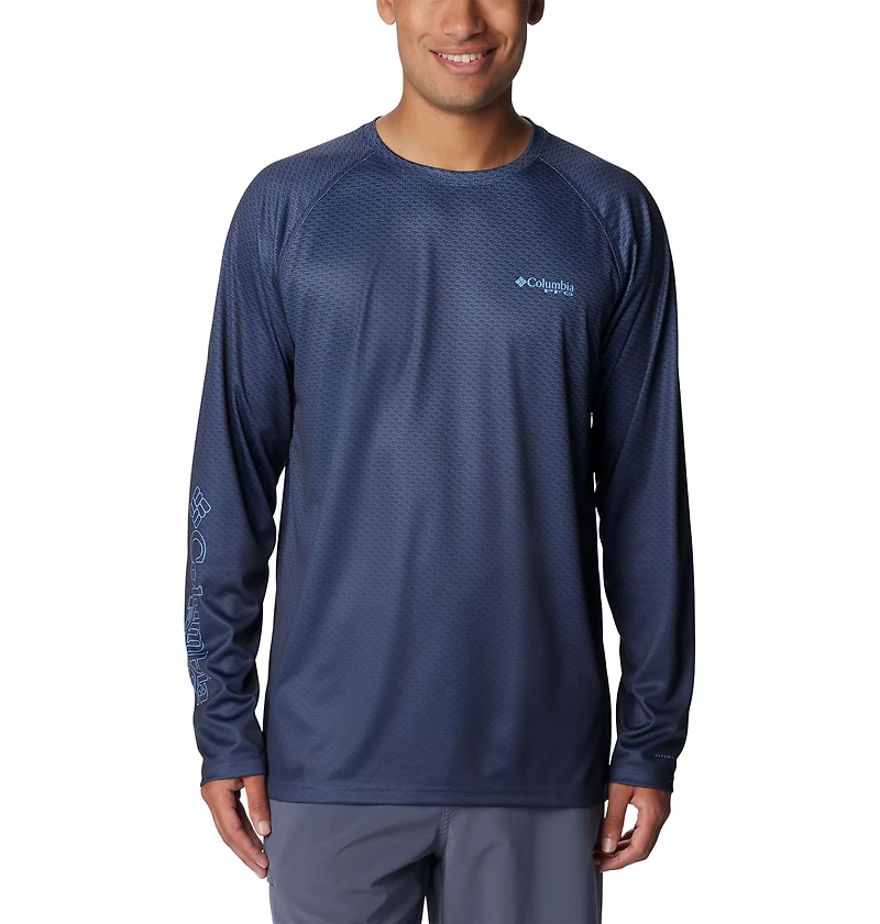 Columbia Sportswear Men's Super Terminal Tackle PFG Super Fade Long Sleeve Shirt