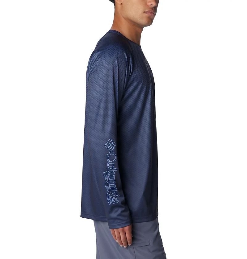 Columbia Sportswear Men's Super Terminal Tackle PFG Super Fade Long Sleeve Shirt