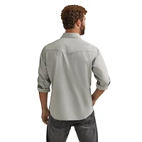 Wrangler Men's Retro Premium Western Snap Long-Sleeve Shirt