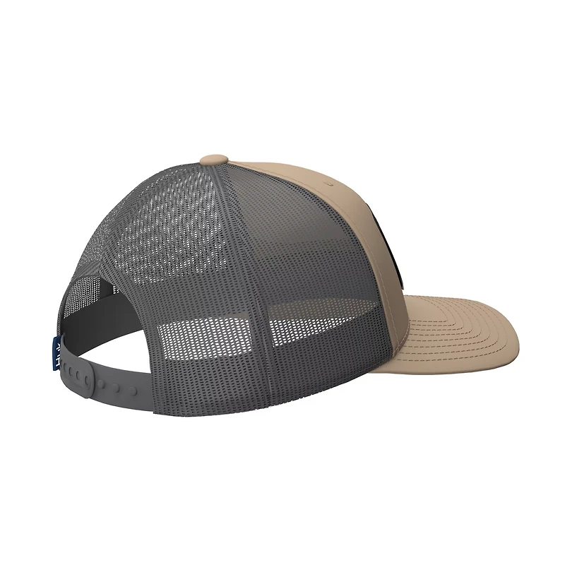 Huk Men's Bold Patch Trucker Hat