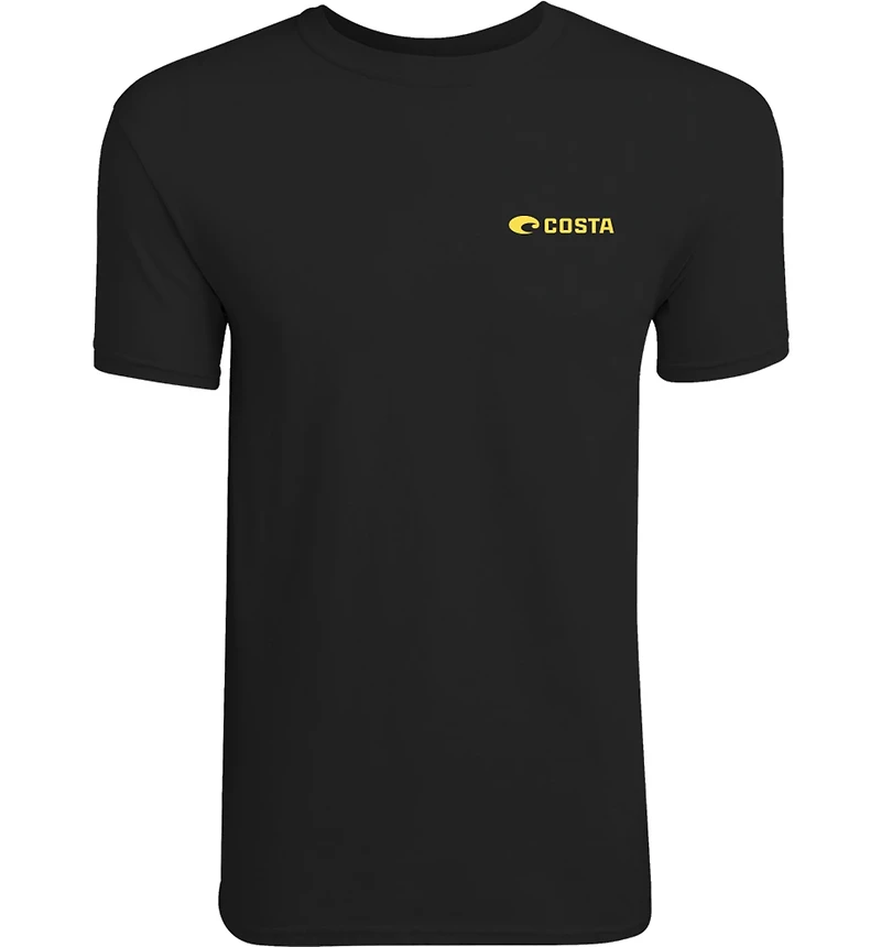 Costa Men's Yellow T-shirt