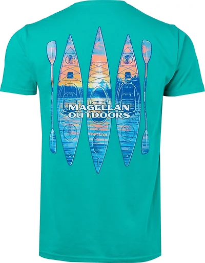 Magellan Outdoors Men's Kayak Sunset T-shirt