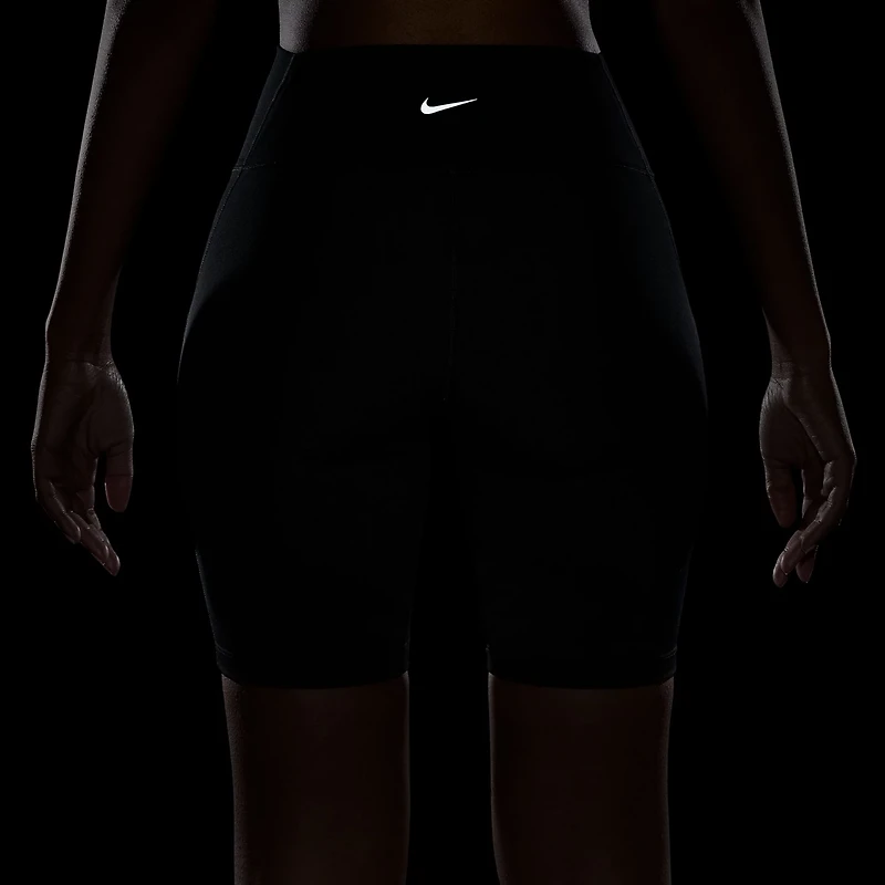 Nike Women's Dri-FIT High-Waisted Pocket Biker Shorts 8