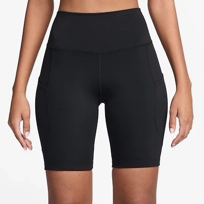 Nike Women's Dri-FIT High-Waisted Pocket Biker Shorts 8