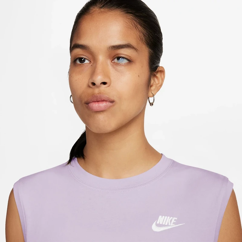Nike Women's Sportswear Club Sleeveless Cropped T-shirt