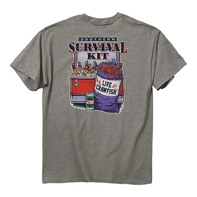 Academy Sports + Outdoors Crawfish Survival Short Sleeve T-Shirt