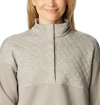 Columbia Sportswear Women's Hart Mountain Quilted 1/2-Snap Pullover