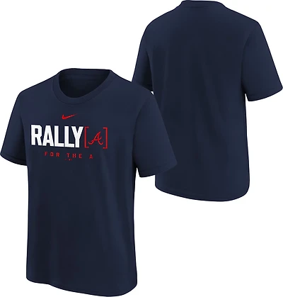 Nike Youth Atlanta Braves Rally Home Short Sleeve T-shirt