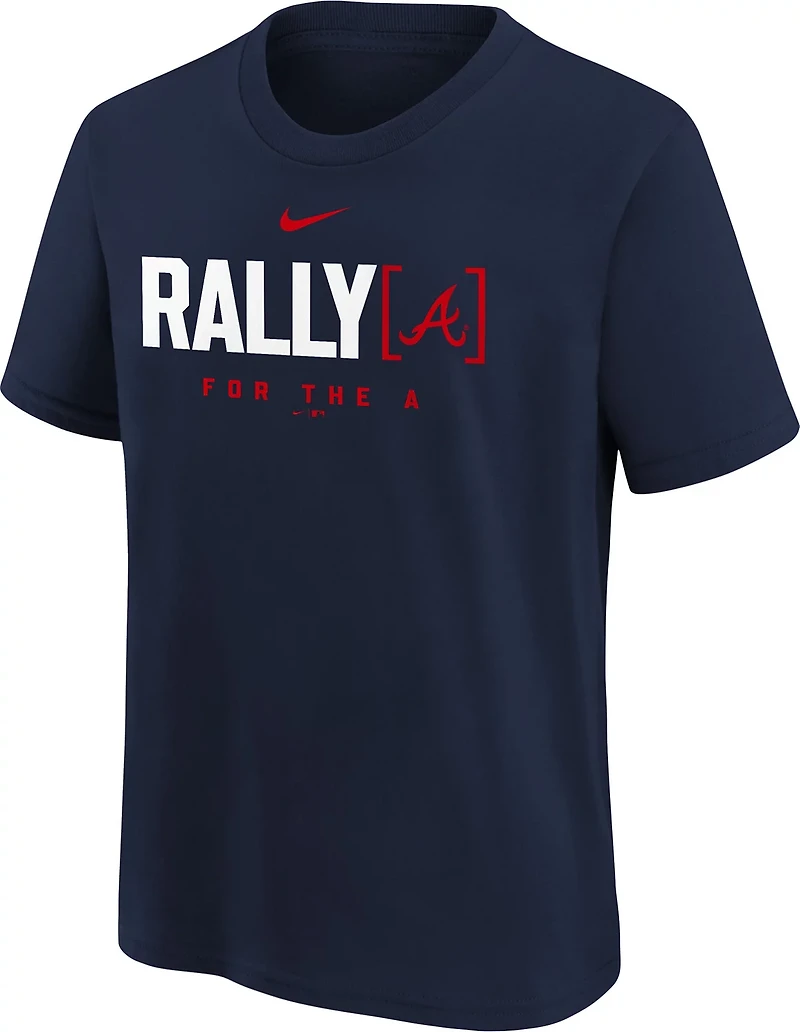 Nike Youth Atlanta Braves Rally Home Short Sleeve T-shirt