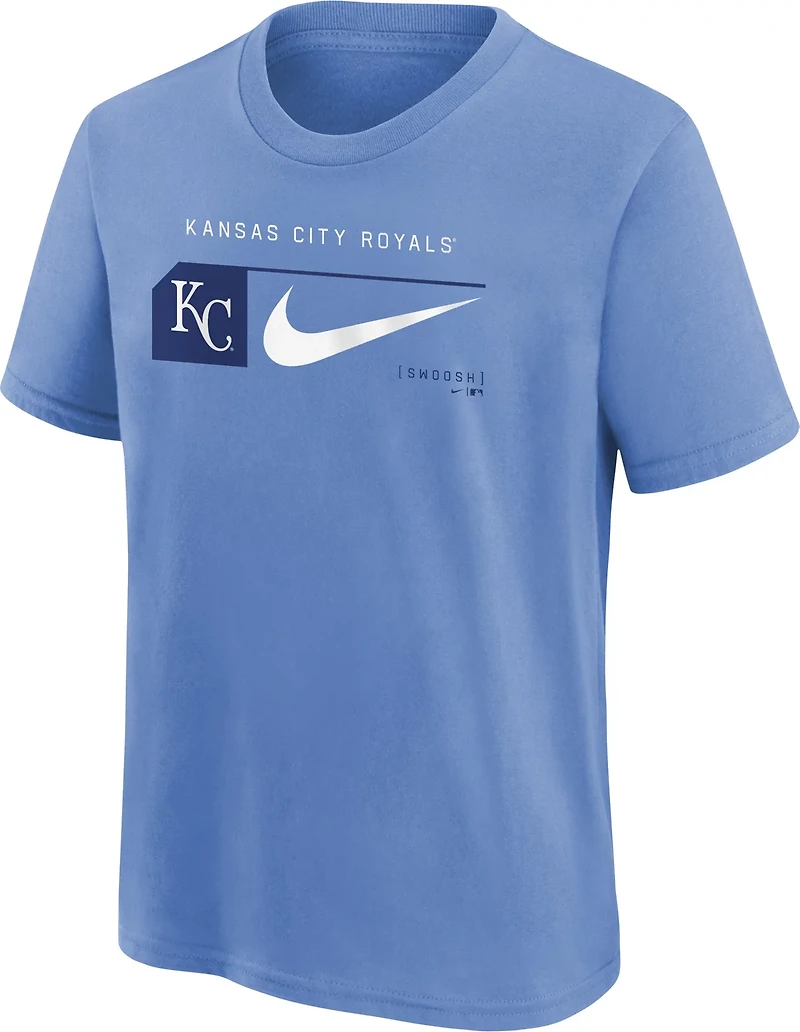 Nike Youth Royals Swoosh Lockup Short Sleeve T-shirt