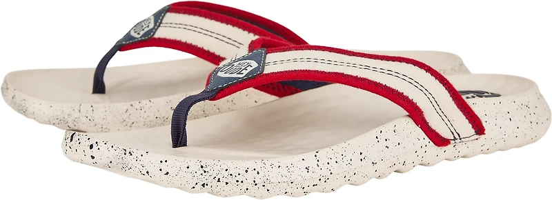 HEYDUDE Men's Myers Americana Flip-Flops