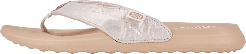 HEYDUDE Women's Christi Classic Flip-Flops
