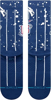 Stance Men's Houston Rockets Overspray Crew Socks