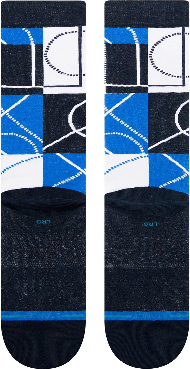 Stance Men's Dallas Mavericks Zone Crew Socks
