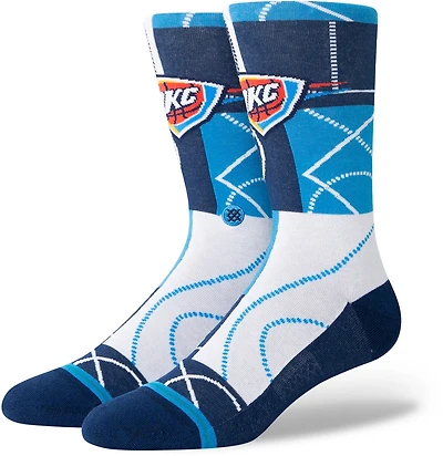 Stance Men's Oklahoma City Thunder Zone Crew Socks