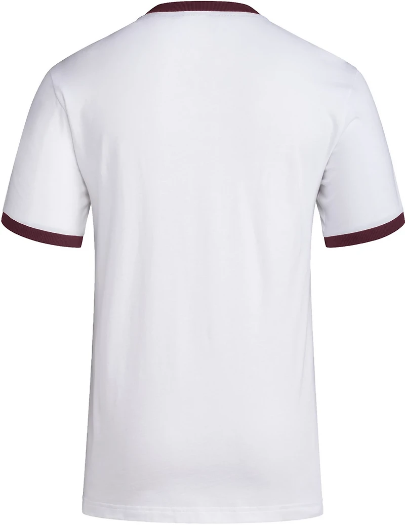 adidas Men's Texas A&M Aggies Baseball Dugout Fashion Short Sleeve T-shirt