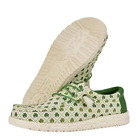HEYDUDE Men's Wally Lucky Shamrock Slip-On Shoes