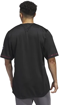 adidas Men's Mississippi State University Replica Full Button Jersey