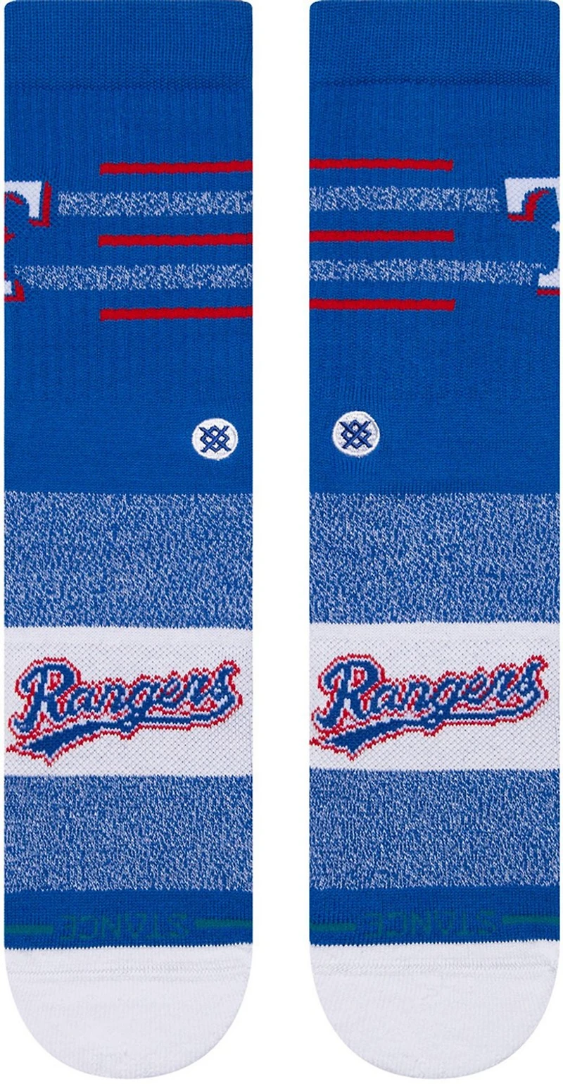 Stance Men's Texas Rangers Closer Crew Socks