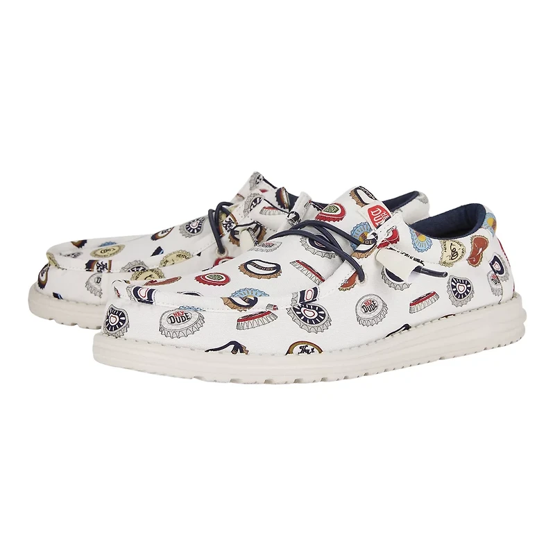 HEYDUDE Men's Wally Spring BreakR Beer Bash Slip-On Shoes