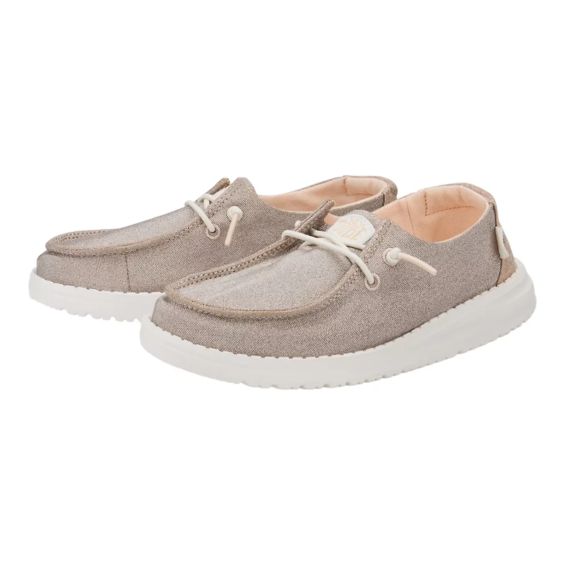 Hey Dude Kids Wendy Metallic Sparkle PSGS Shoes