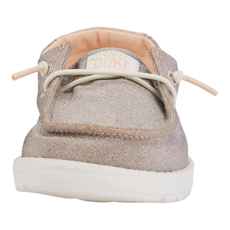 Hey Dude Kids Wendy Metallic Sparkle PSGS Shoes