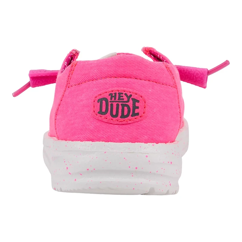 Hey Dude Kids Wendy Canvas PSGS Shoes