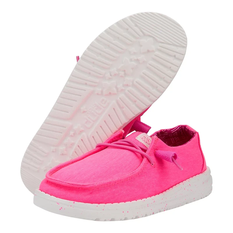 Hey Dude Kids Wendy Canvas PSGS Shoes
