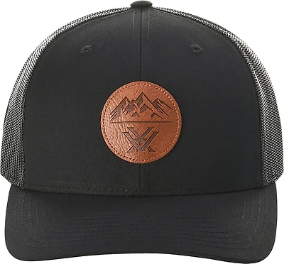 Vortex Men's 3 Peaks Leather Patch Cap