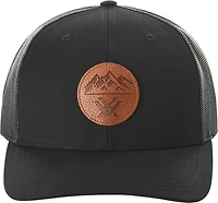 Vortex Men's 3 Peaks Leather Patch Cap