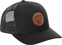 Vortex Men's 3 Peaks Leather Patch Cap