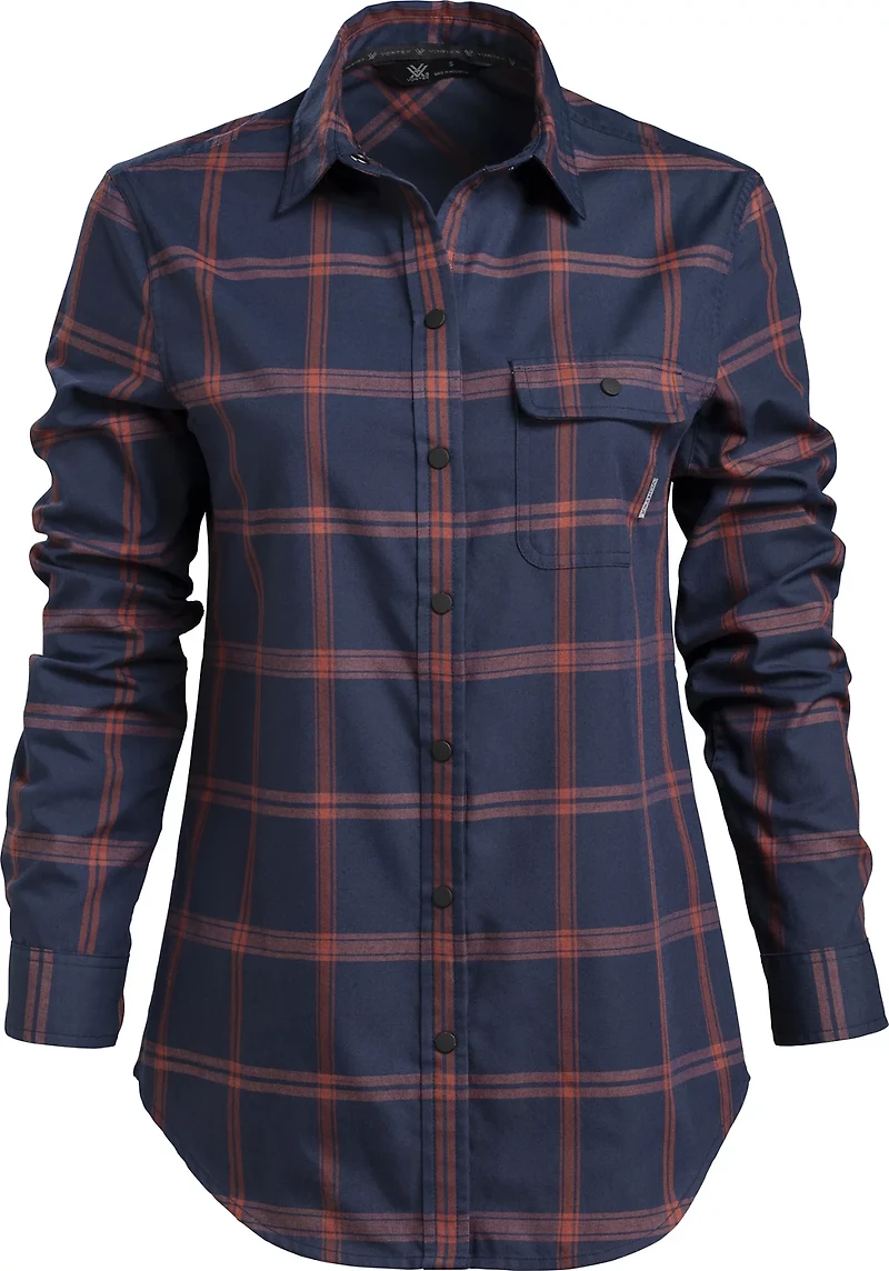 Vortex Women's Trail Call Tech Flannel Shirt