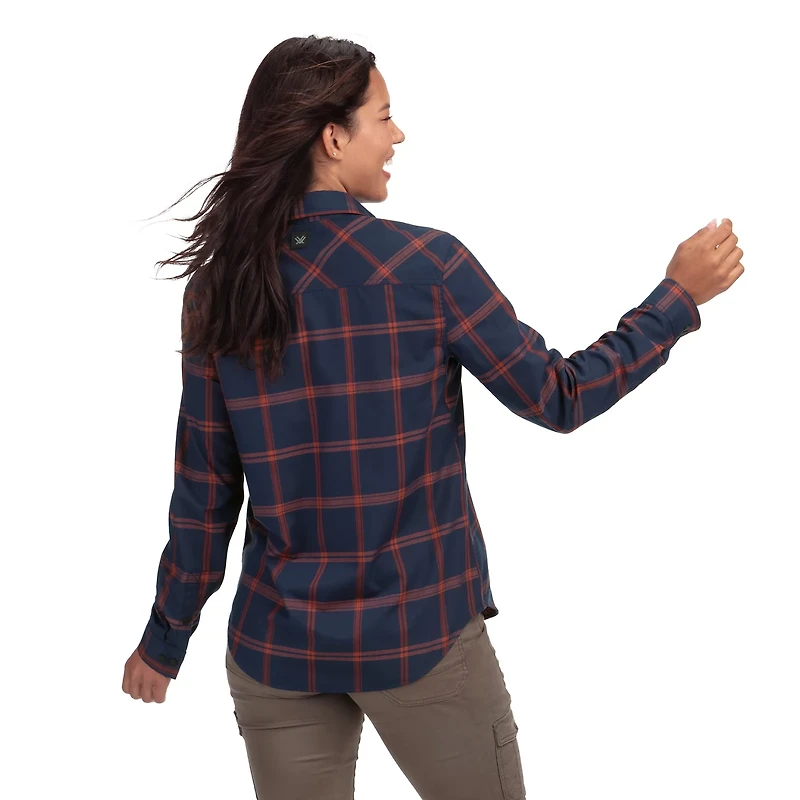 Vortex Women's Trail Call Tech Flannel Shirt