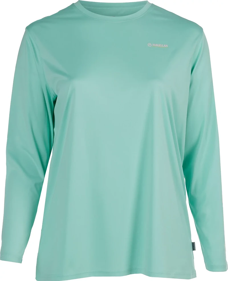 Magellan Outdoors Women's Caddo Lake Logo Long Sleeve Plus Fishing T-shirt