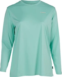 Magellan Outdoors Women's Caddo Lake Logo Long Sleeve Plus Fishing T-shirt