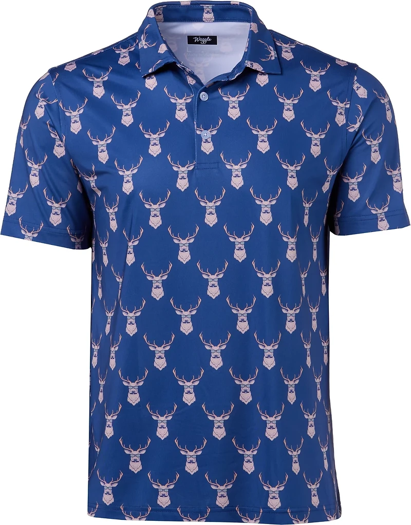 Waggle Men's Kentucky Buck Polo Shirt