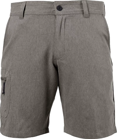Magellan Outdoors Men's Aransas Pass Heather Hybrid Shorts 10